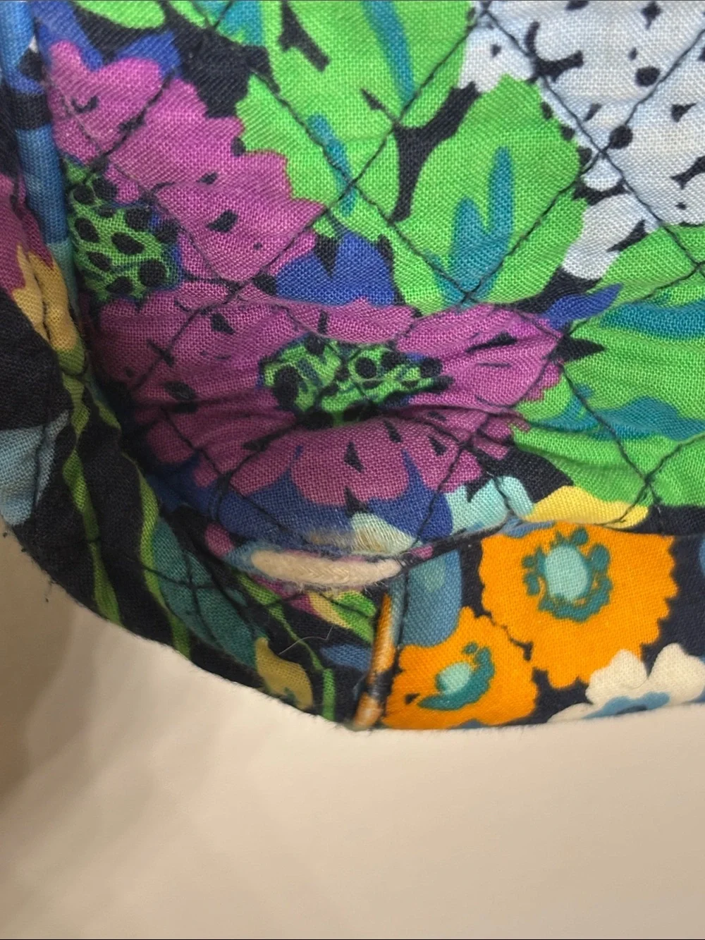 Vera Bradley Floral Quilted Crossbody Magnetic Flap Bag